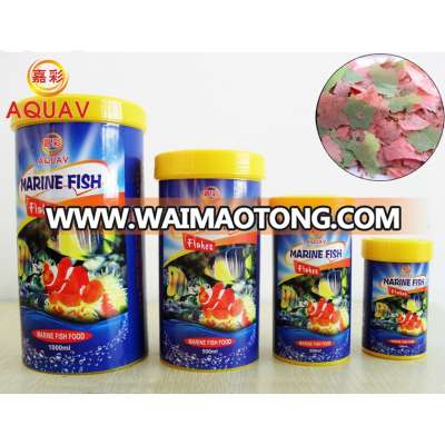 Marine Fish Flakes With Bottle Package